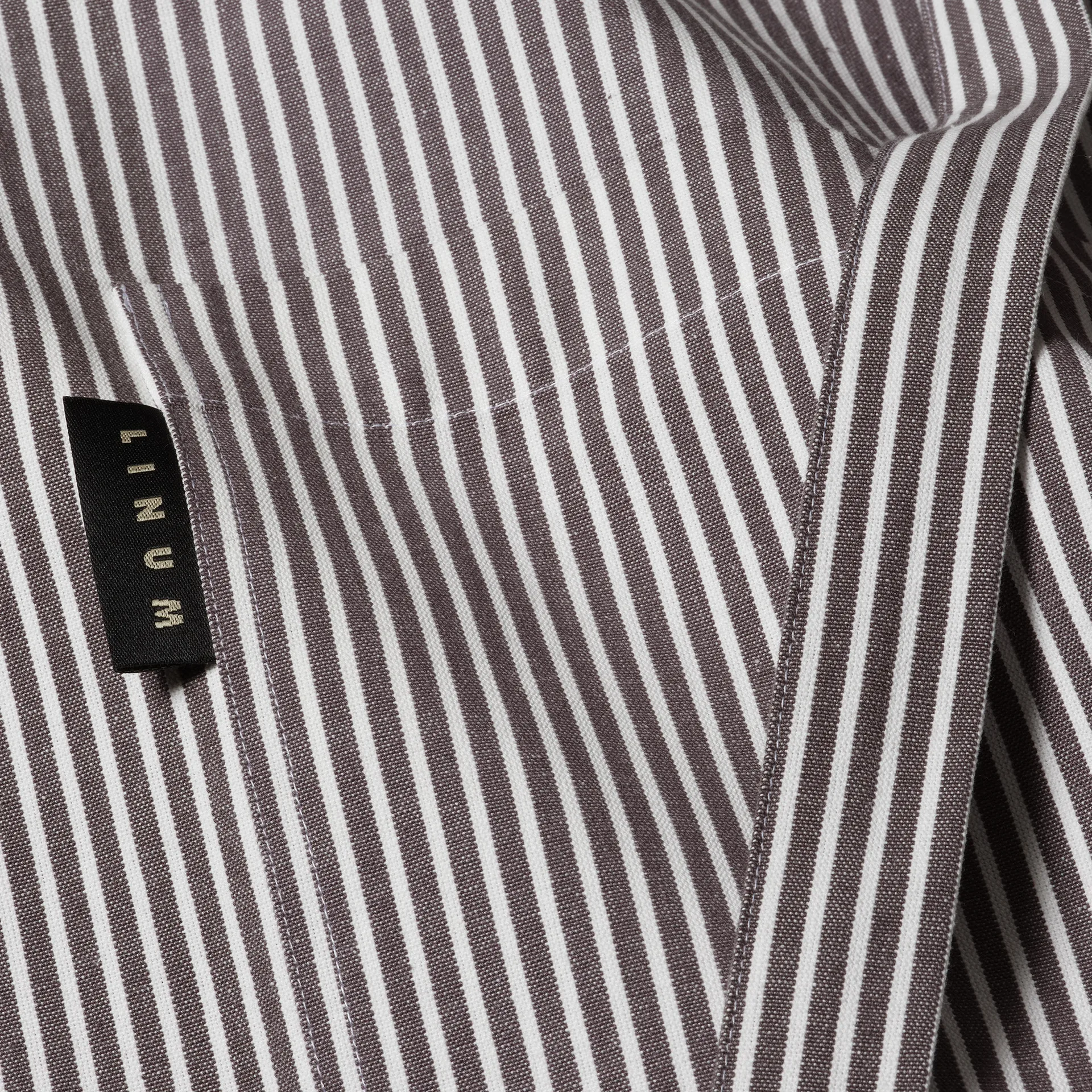 Emma forklæde, Granitsgrå Linum