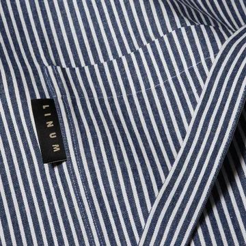 Emma forklæde - Indigoblå - Linum