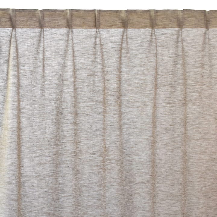 Intermezzo gardin - Taupe/Brun - Linum