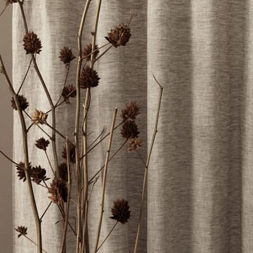 Intermezzo gardin - Taupe/Brun - Linum