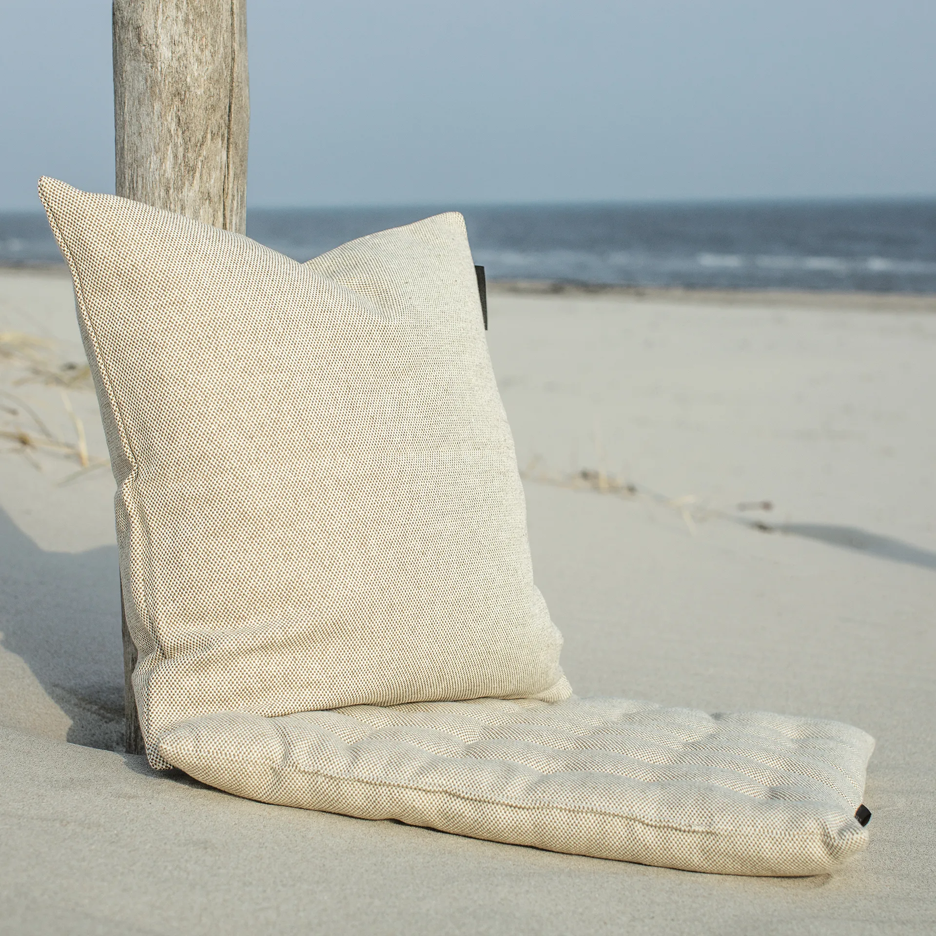 Pepper pudebetræk 50x50 cm, Bronzebrun Linum