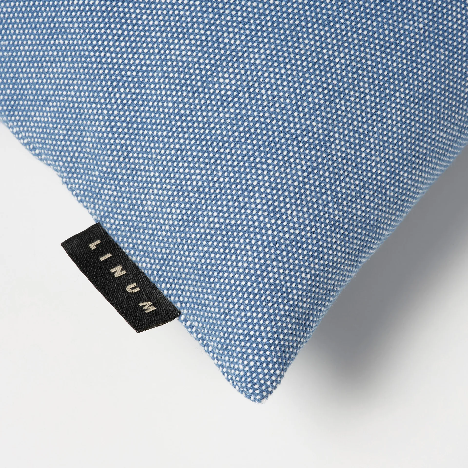 Pepper pudebetræk 50x50 cm, Dyb havblå Linum