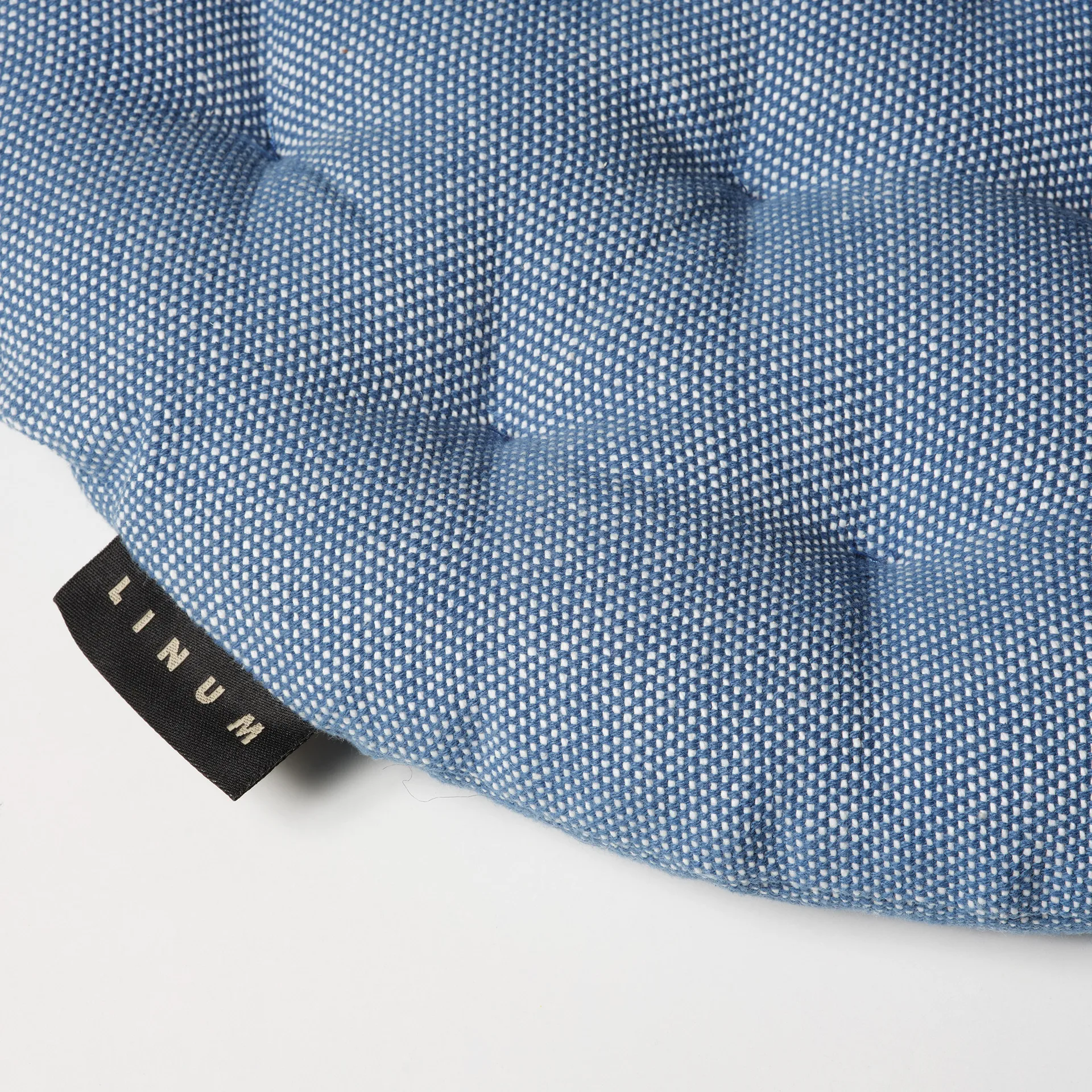 Pepper stolehynde Ø37 cm, Dyb havsblå Linum