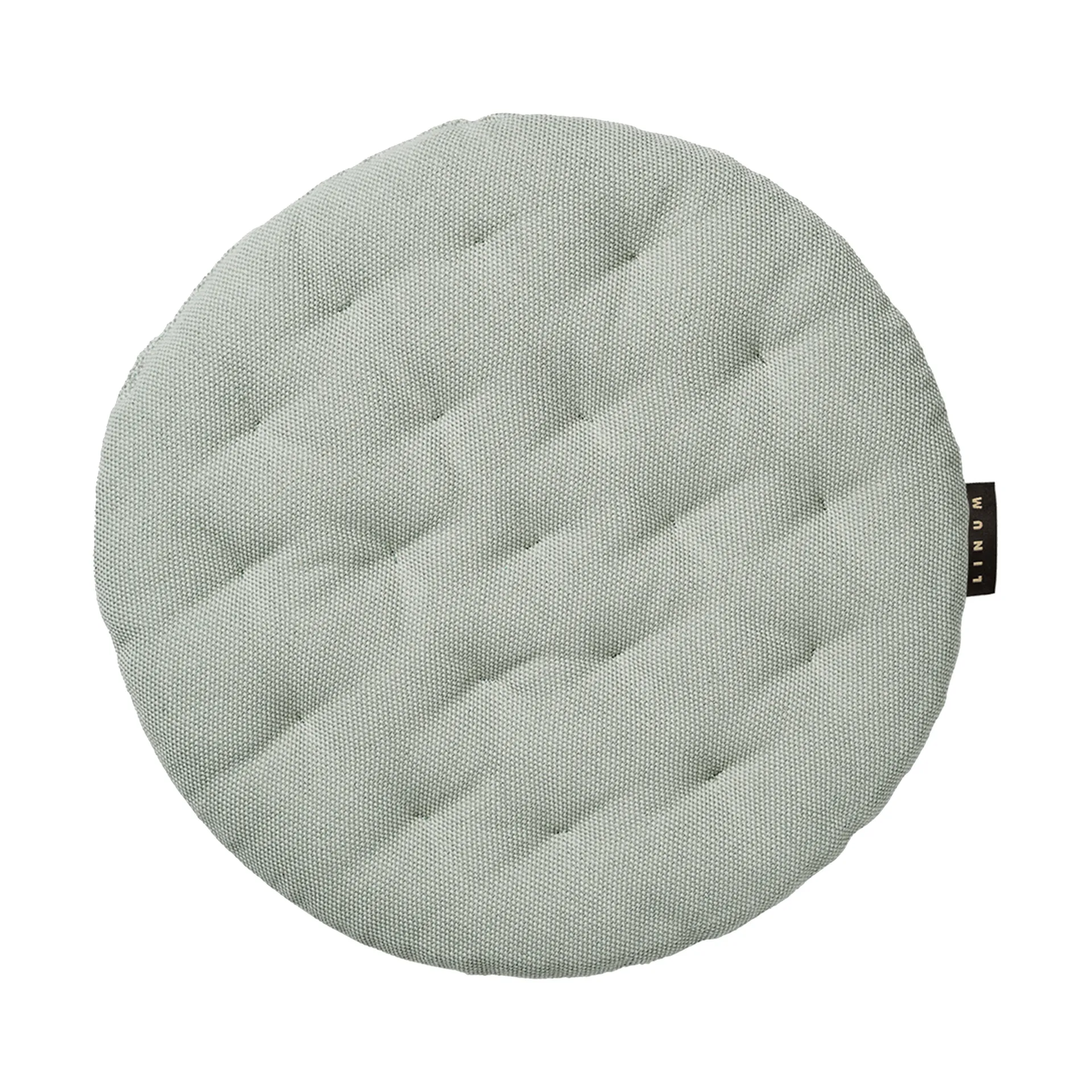 Pepper stolehynde Ø37 cm, Lys isgrøn Linum