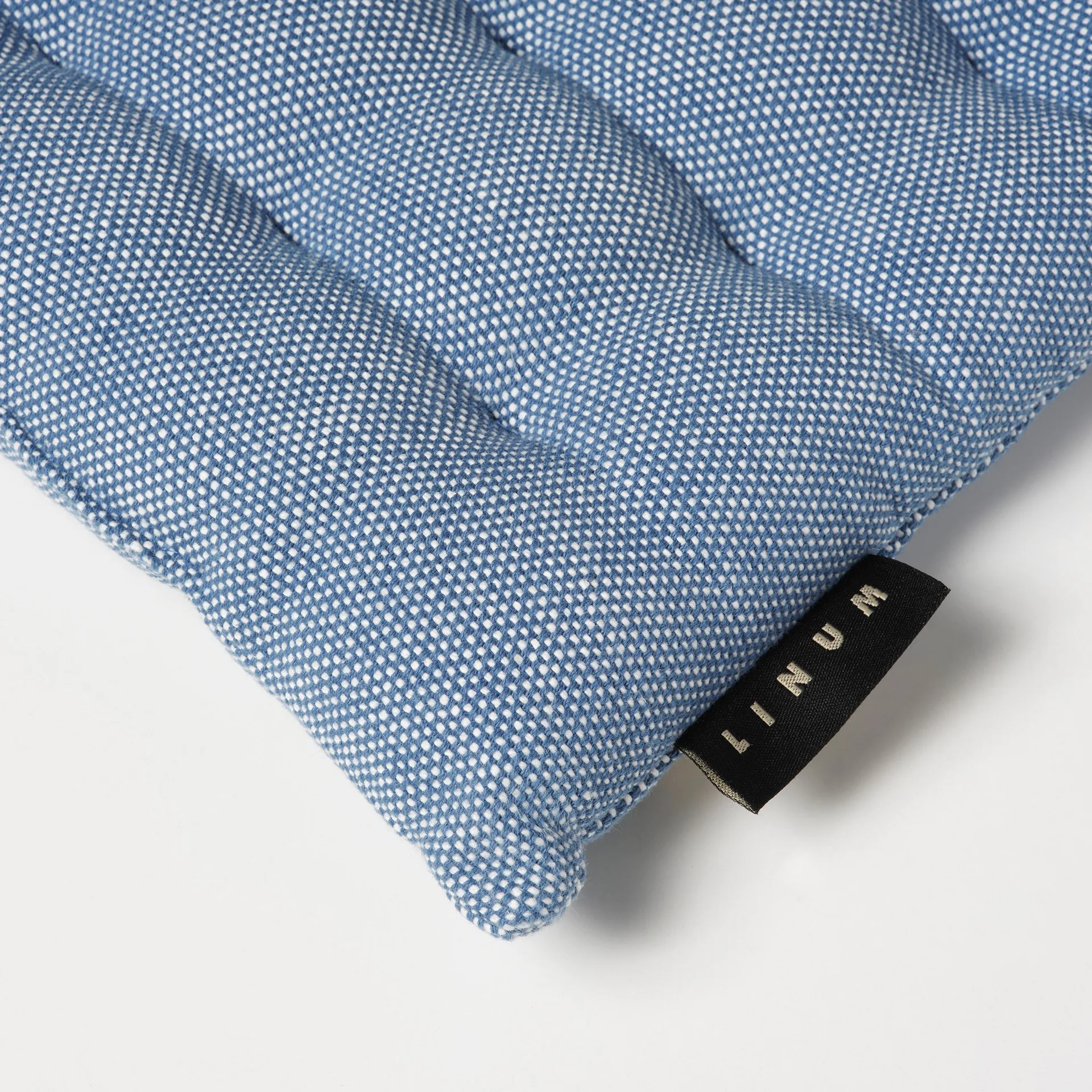 Pepper stolehynde 40x40 cm, Dyb havsblå Linum