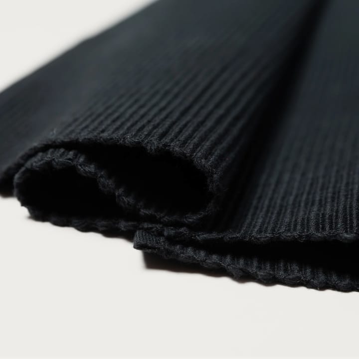 Uni bordskåner 35x46 cm 2-pak, Sort Linum