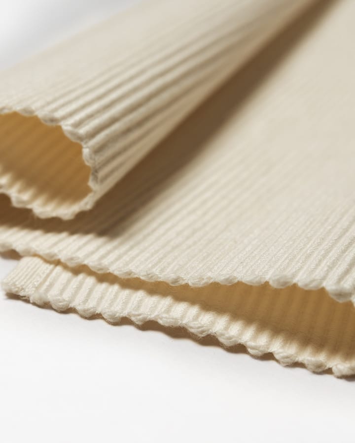 Uni løber 45x150 cm, Cremet beige Linum