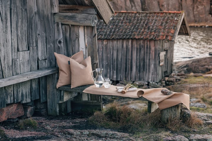 Uni løber 45x150 cm, Kamelbrun Linum