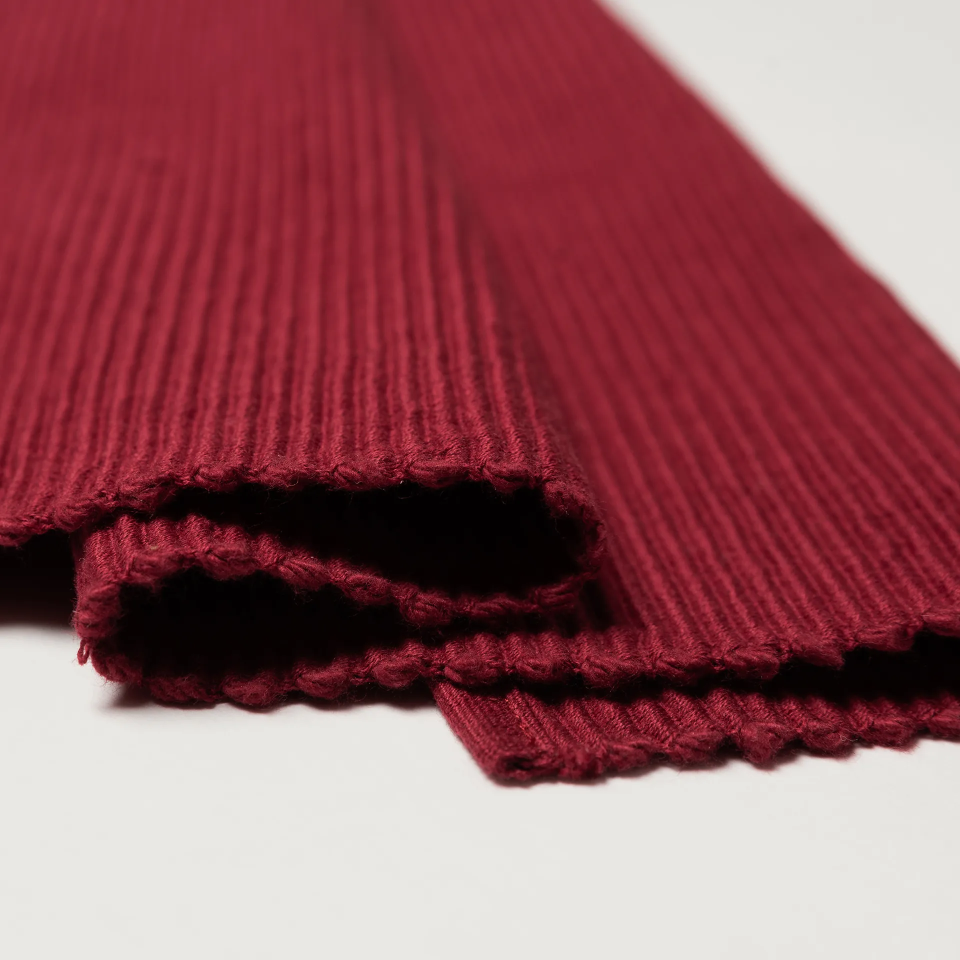 Uni løber 45x150 cm, Rød Linum