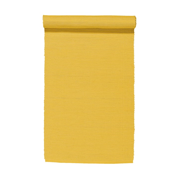 Uni løber 45x150 cm - Sennepsgul - Linum