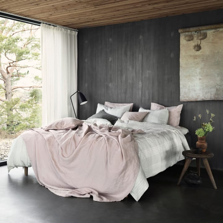 West sengetæppe 250x260 cm - Støvet rosa - Linum
