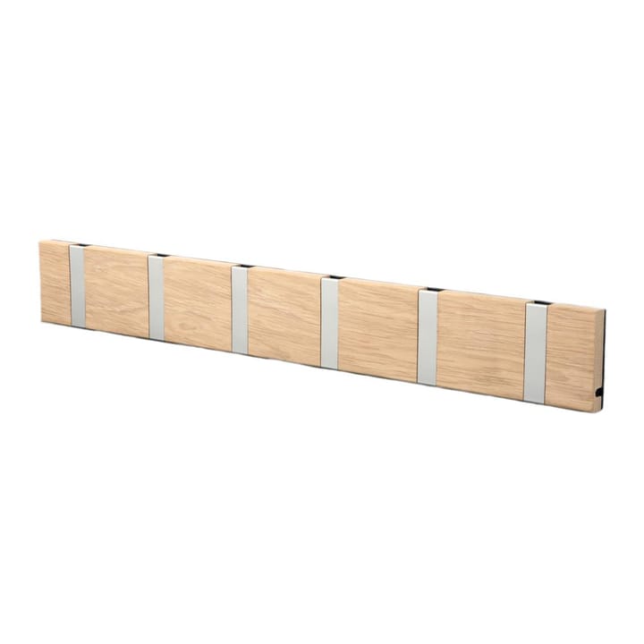 Loca Knax knagerække 60 cm - sæbebehandlet eg-grå - LoCa
