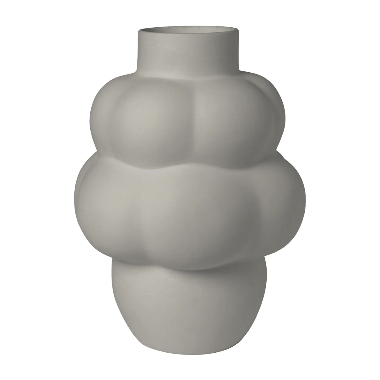 Louise Roe Balloon 04 vase keramik Sanded Grey
