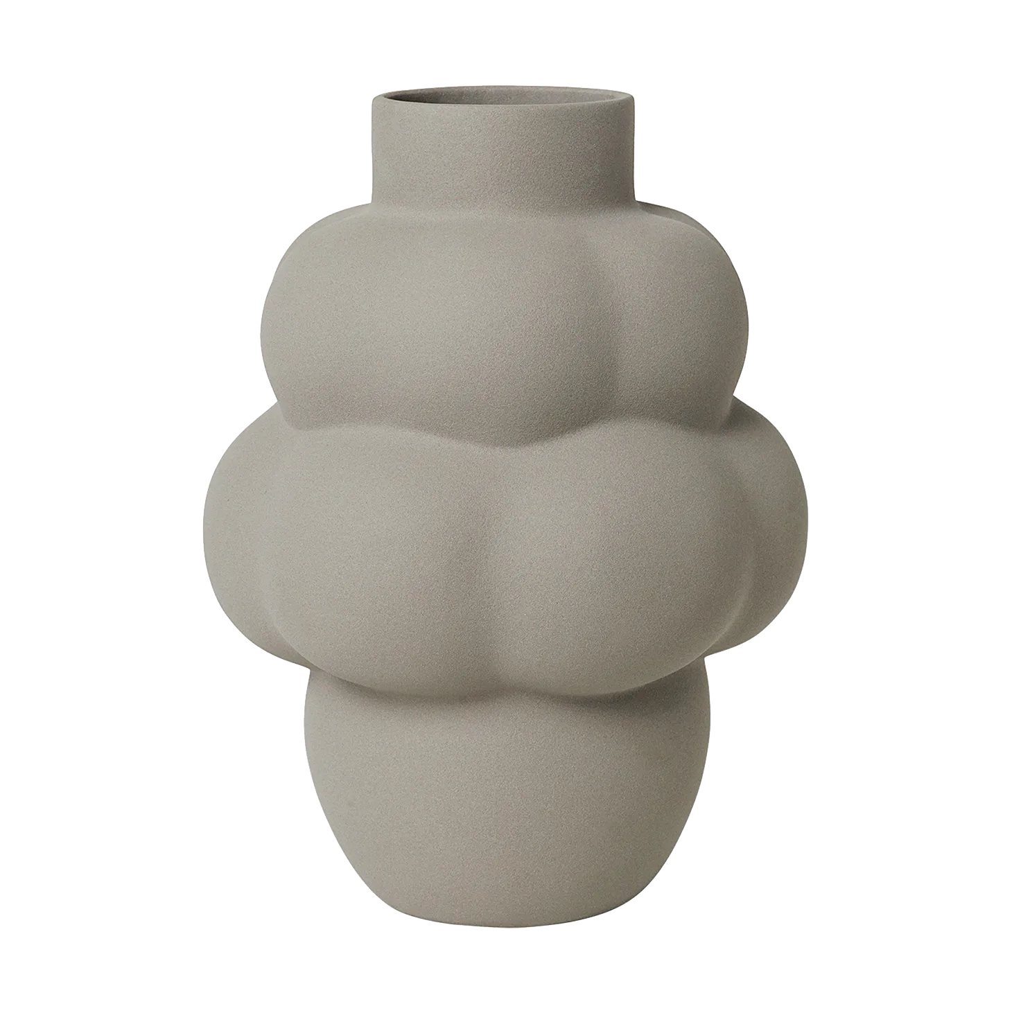 Balloon 04 vase Petit 18 cm, Sanded Grey Louise Roe