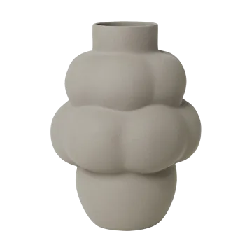 Balloon 04 vase Petit 18 cm - Sanded Grey - Louise Roe