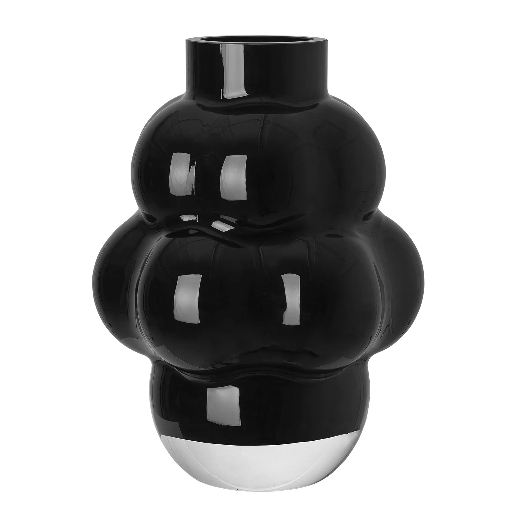 Balloon vase 04 32 cm, Sort Louise Roe
