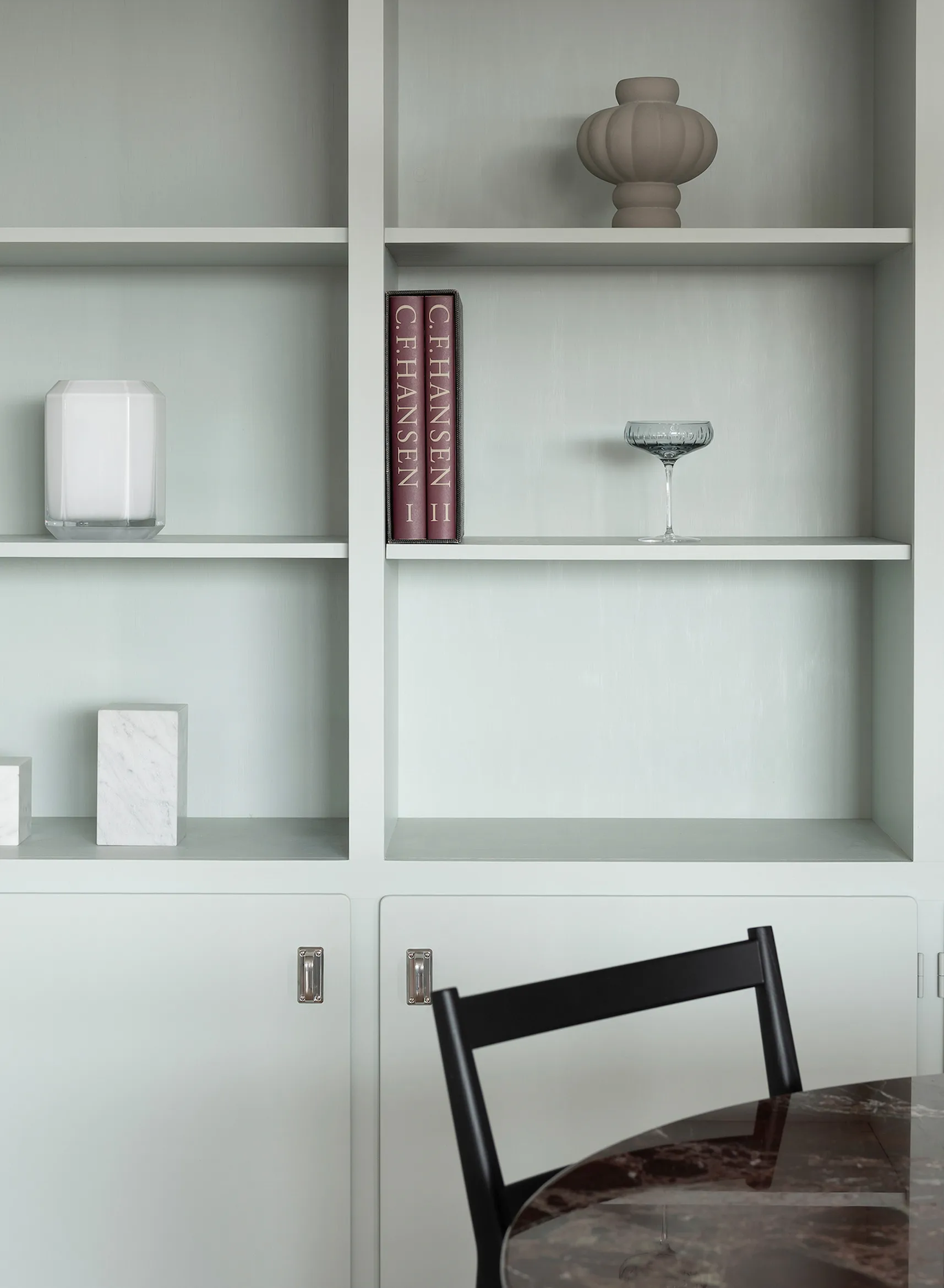 Balloon vase 20 cm, Sanded Grey Louise Roe