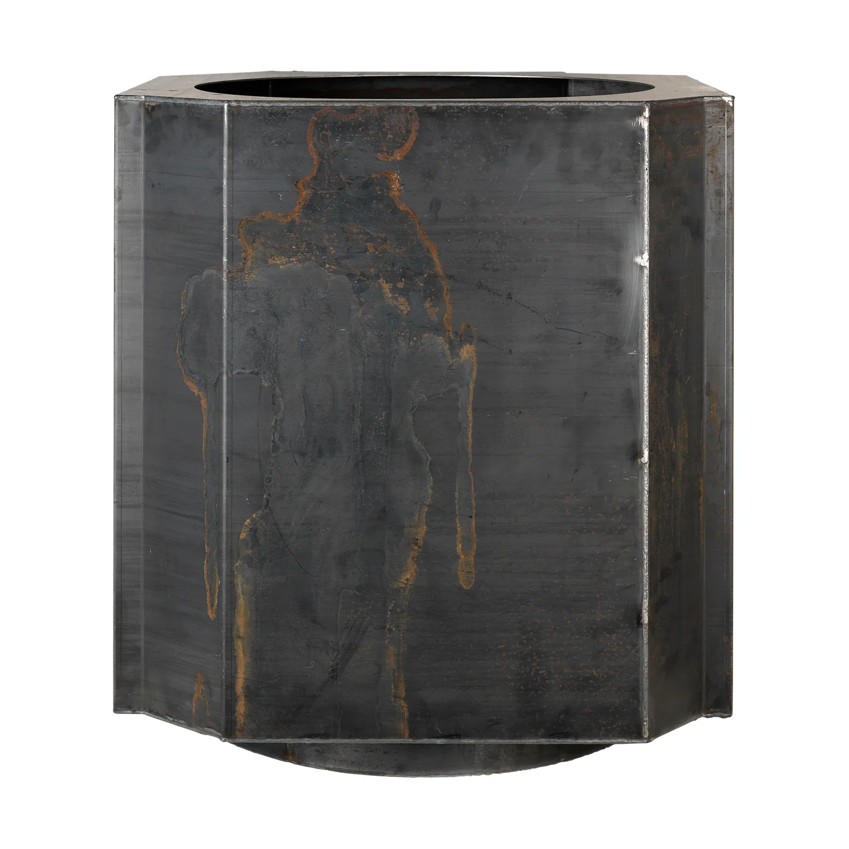 Funki krukke L 52 cm, Raw Iron Louise Roe