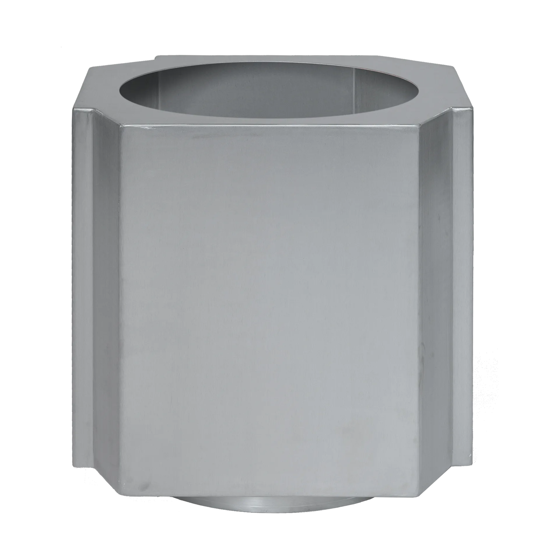 Funki krukke XL 70 cm, Brushed Aluminium Louise Roe