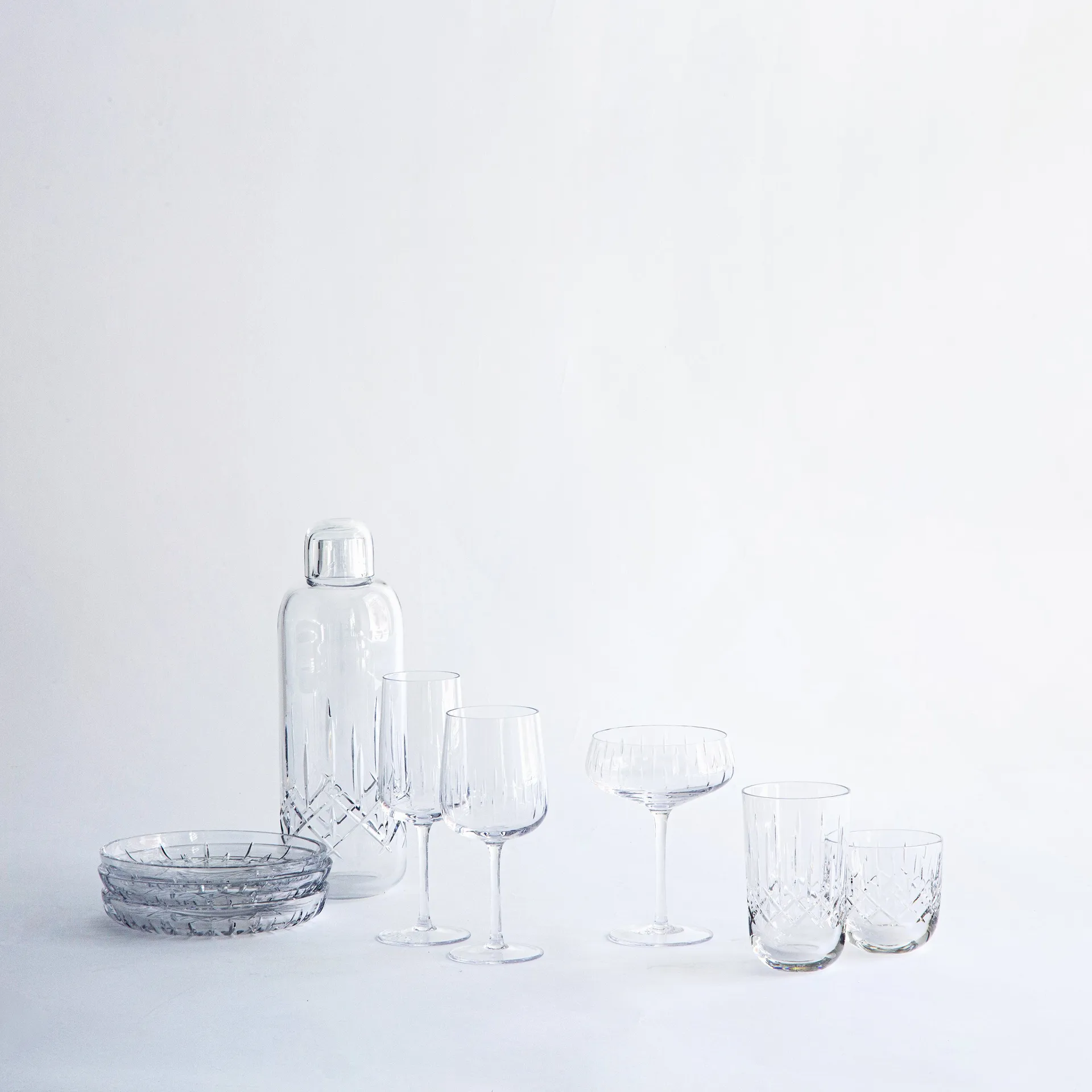 Louise Roe whiskyglas 30 cl, Klar Louise Roe