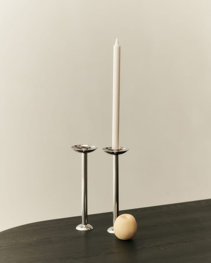 Metal hampagne lysestage 28 cm, Rustfrit stål Louise Roe
