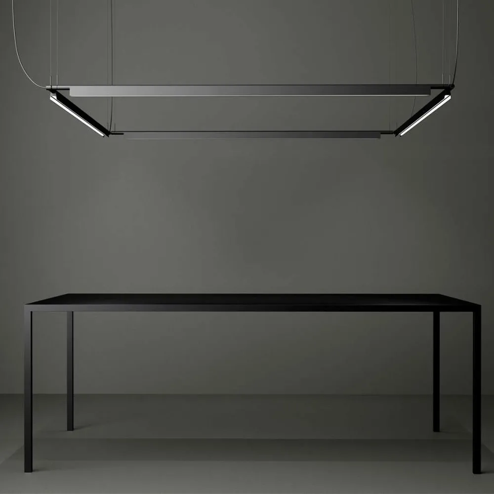 Compendium pendel, sort, inkl. fase-dimmer Luceplan