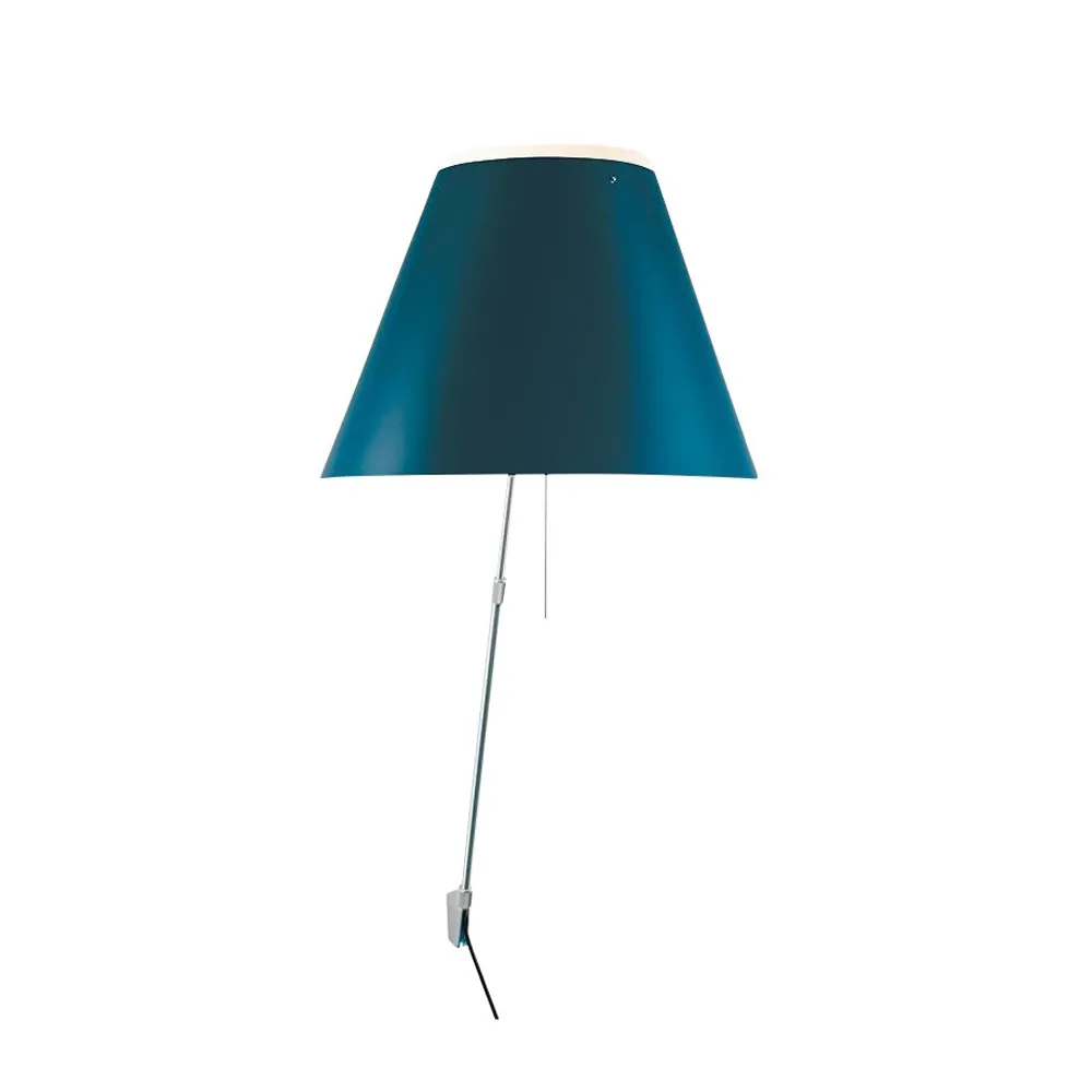 Costanza D13 a væglampe, petroleum blue Luceplan