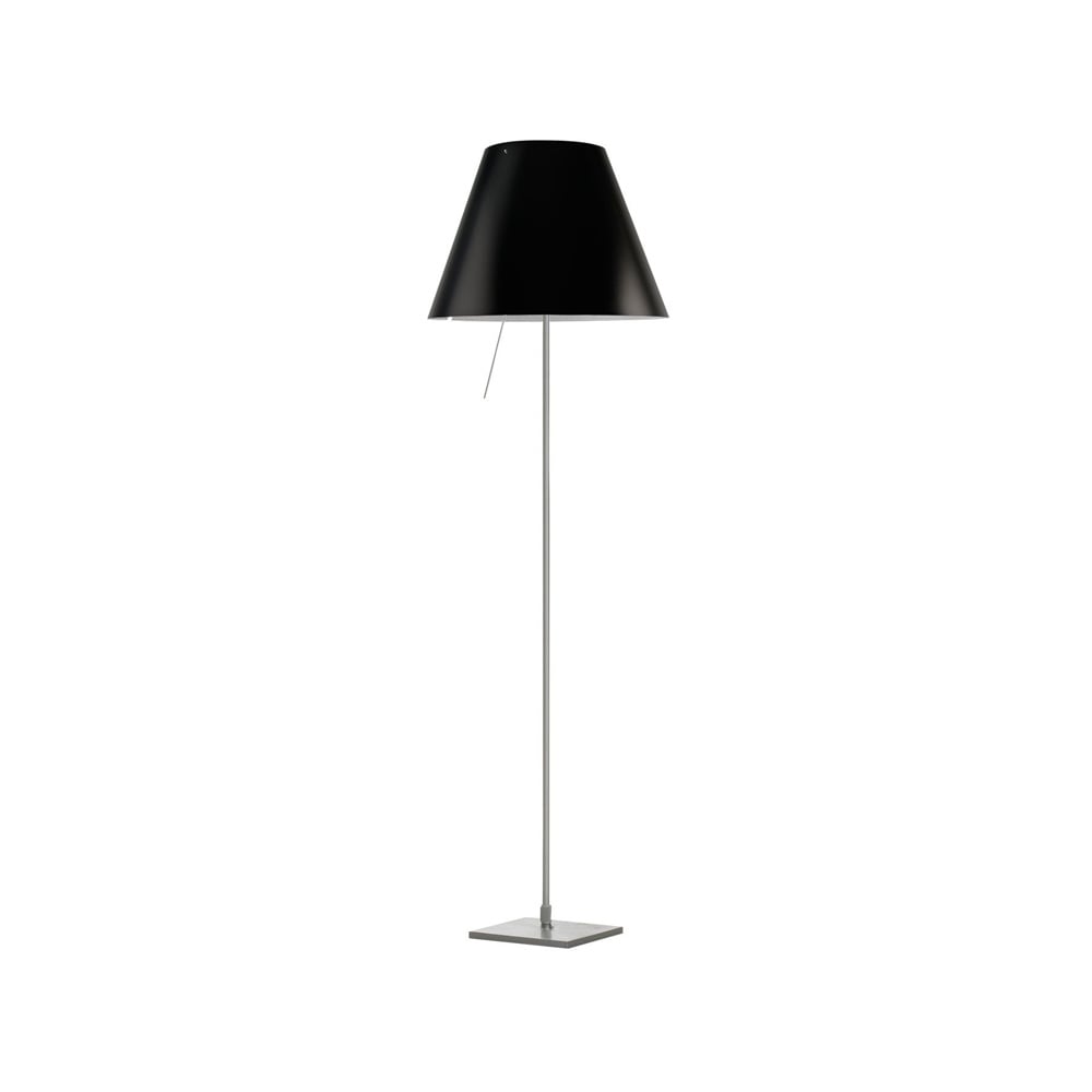 Luceplan Costanza D13 t.i.f. gulvlampe liquorice | Skandinavisk Design | Gulvlamper | Sort