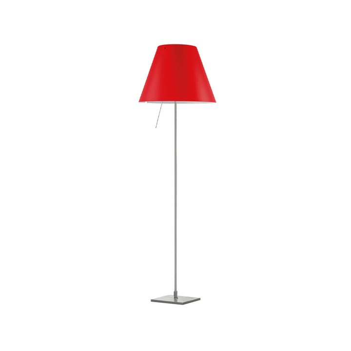 Costanza D13 t.i.f. gulvlampe - primary red - Luceplan