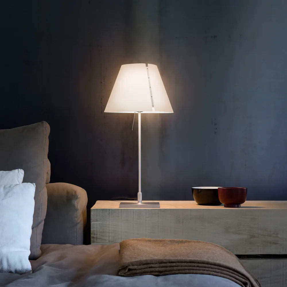 Costanza D13c bordlampe, hvid Luceplan