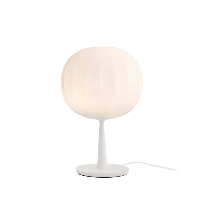 Lita bordlampe - Ø18 cm, hvidt understel - Luceplan
