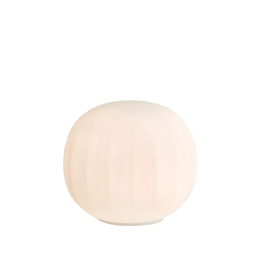 Lita bordlampe, Ø30 cm, hvid sokkel Luceplan