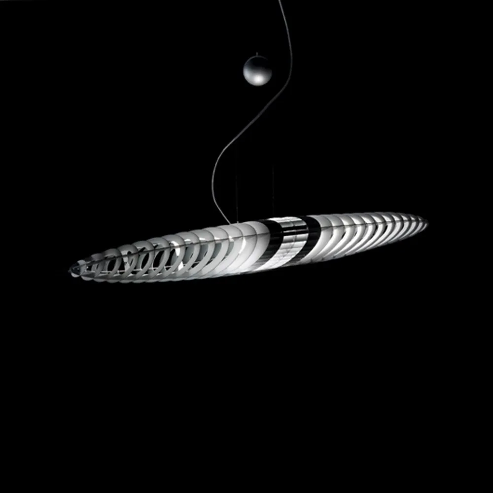 Titania D17 pendel, Aluminium, udskiftelige lysfiltre Luceplan