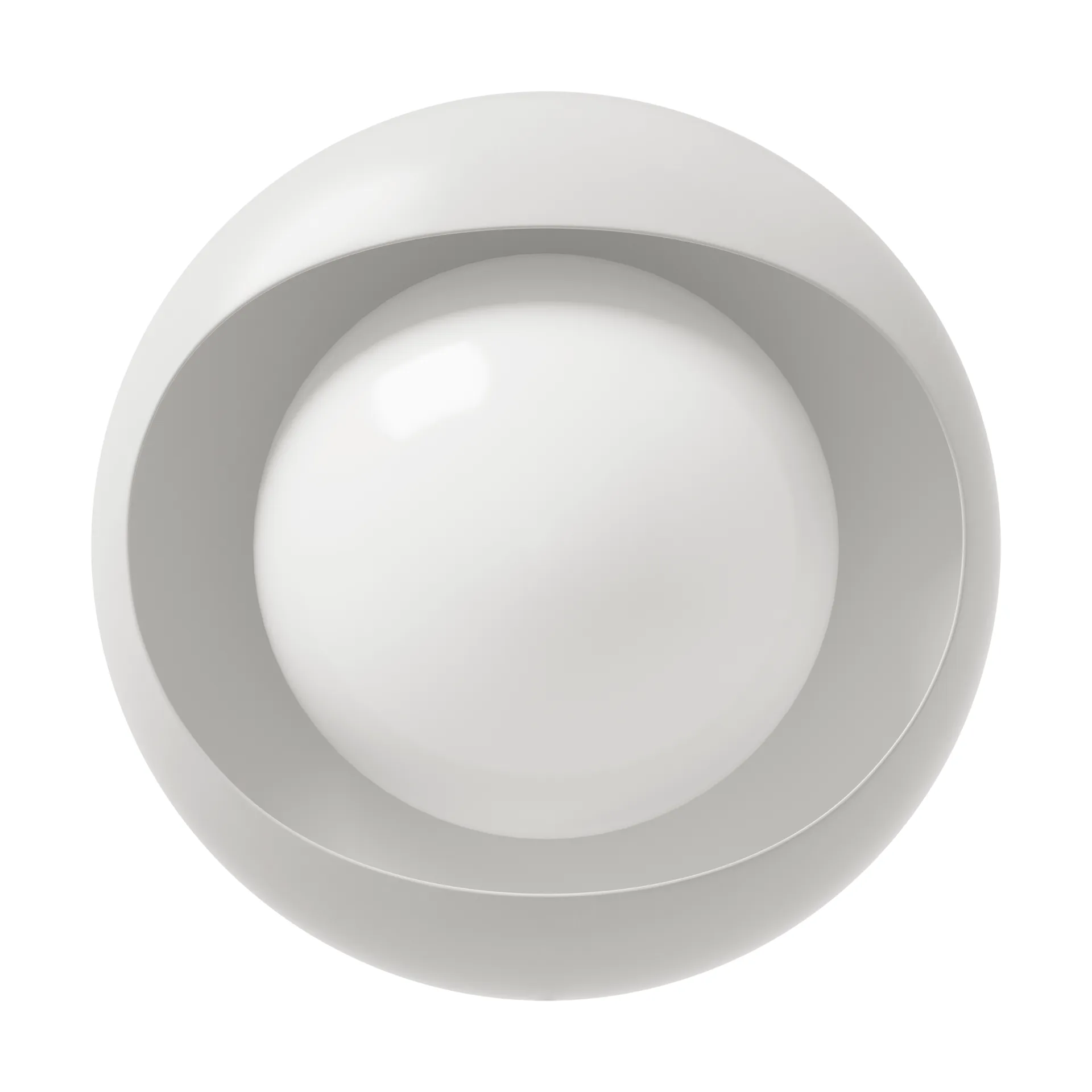 Cornea 220 væglampe, White LYFA