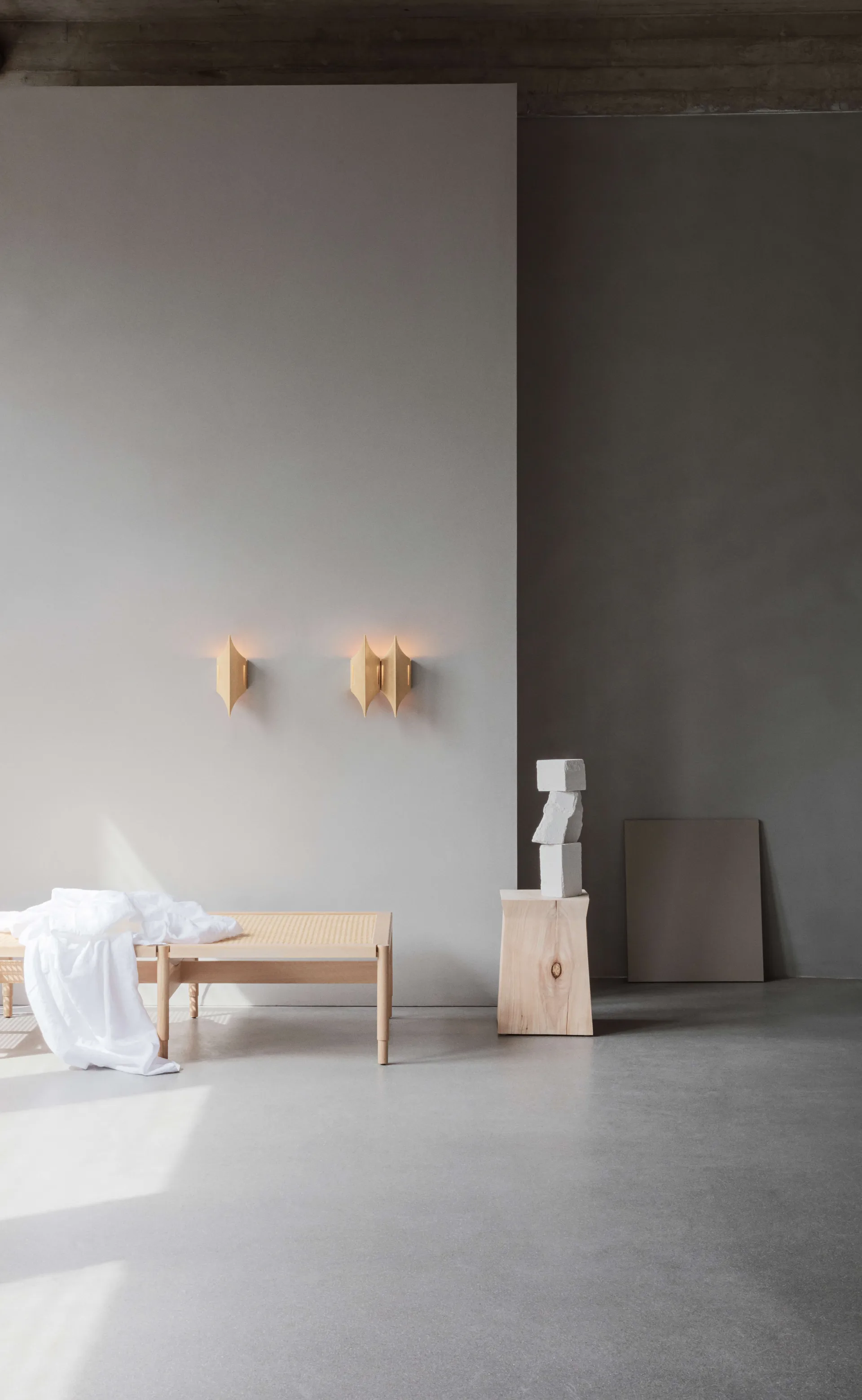 Gothic II væglampe, Brass LYFA