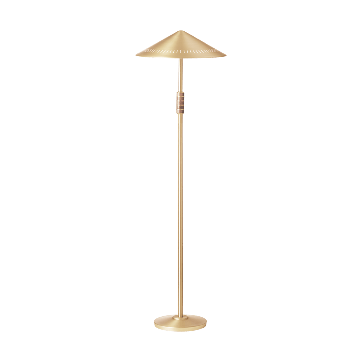 Governor 405 gulvlampe - Brass-walnut - LYFA