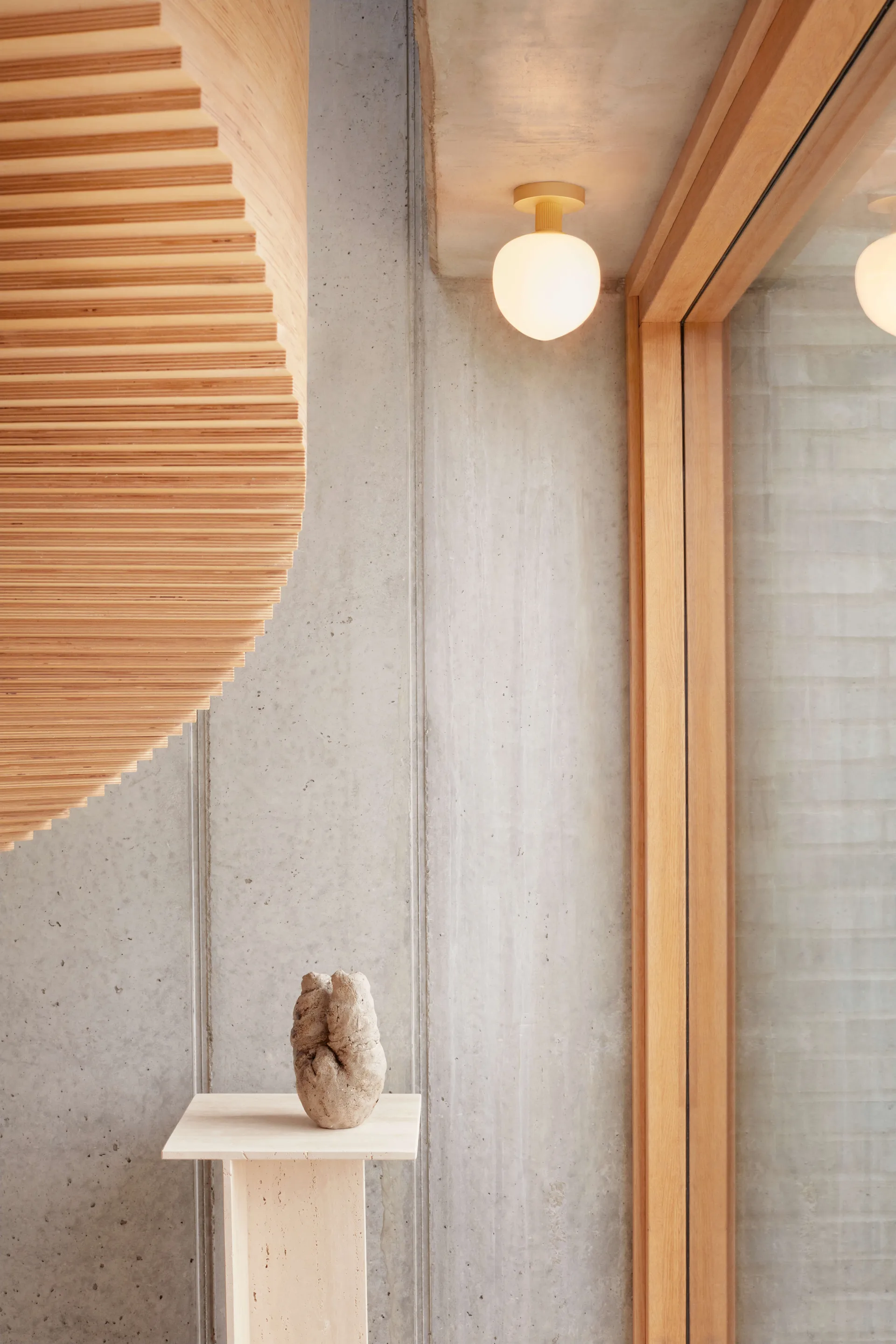 Memoir 120 loftlampe, Brass LYFA