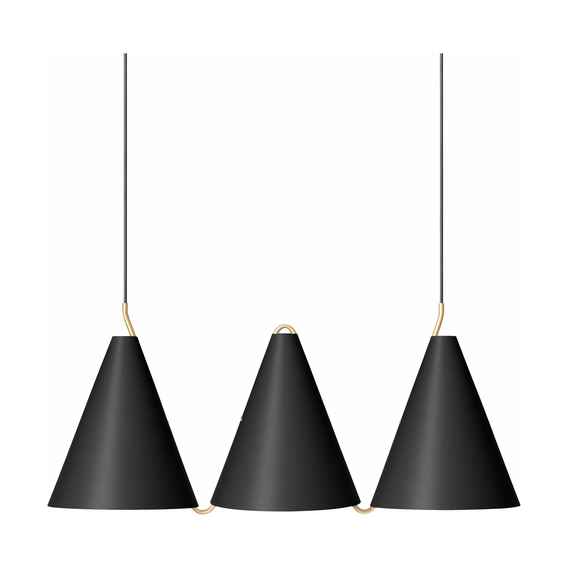 Mosaik III Side by Side 250 pendel, Black LYFA