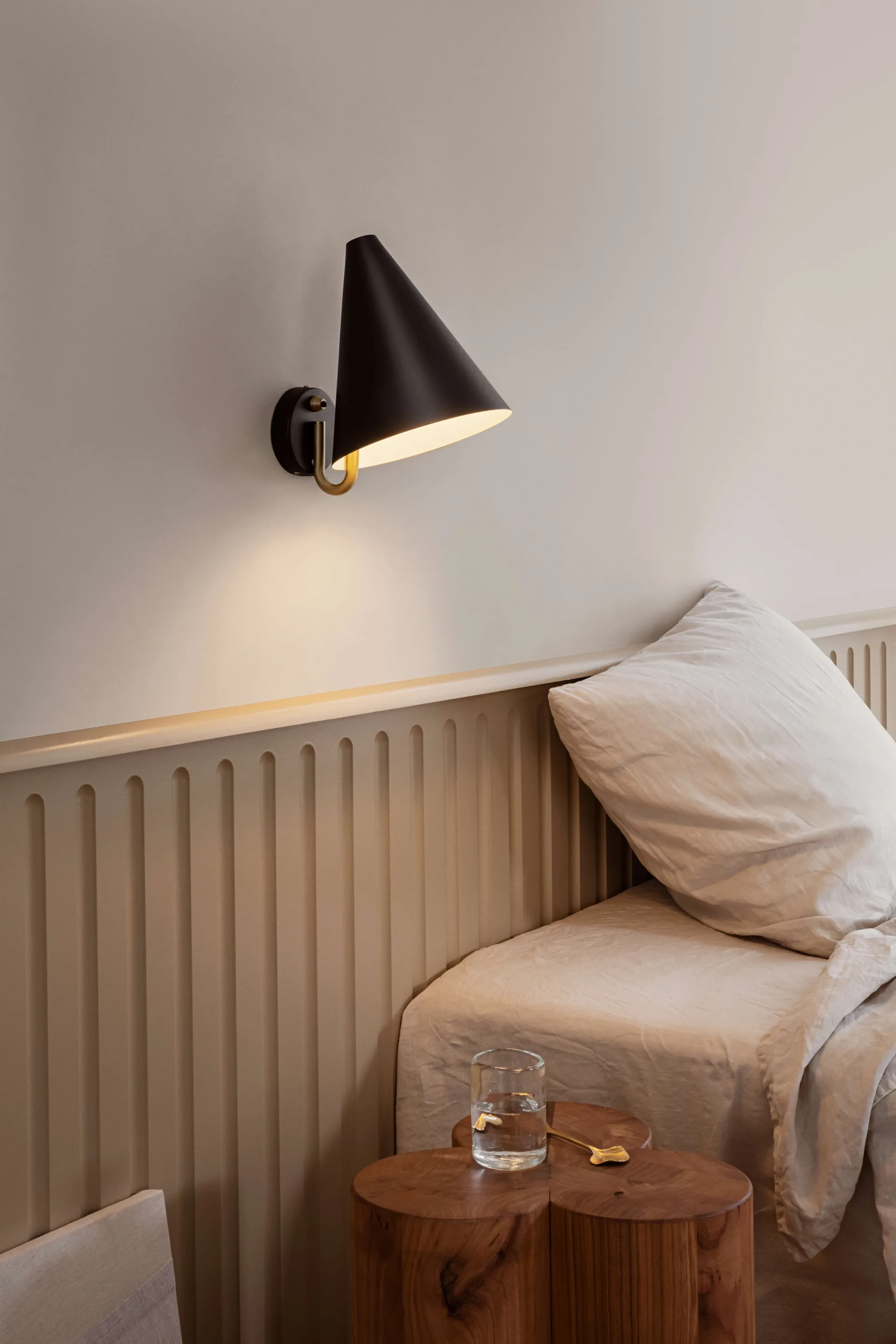 Mosaik væglampe, White LYFA