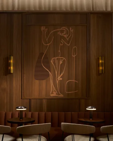 Noote bordlampe portabel - Bronze - LYFA