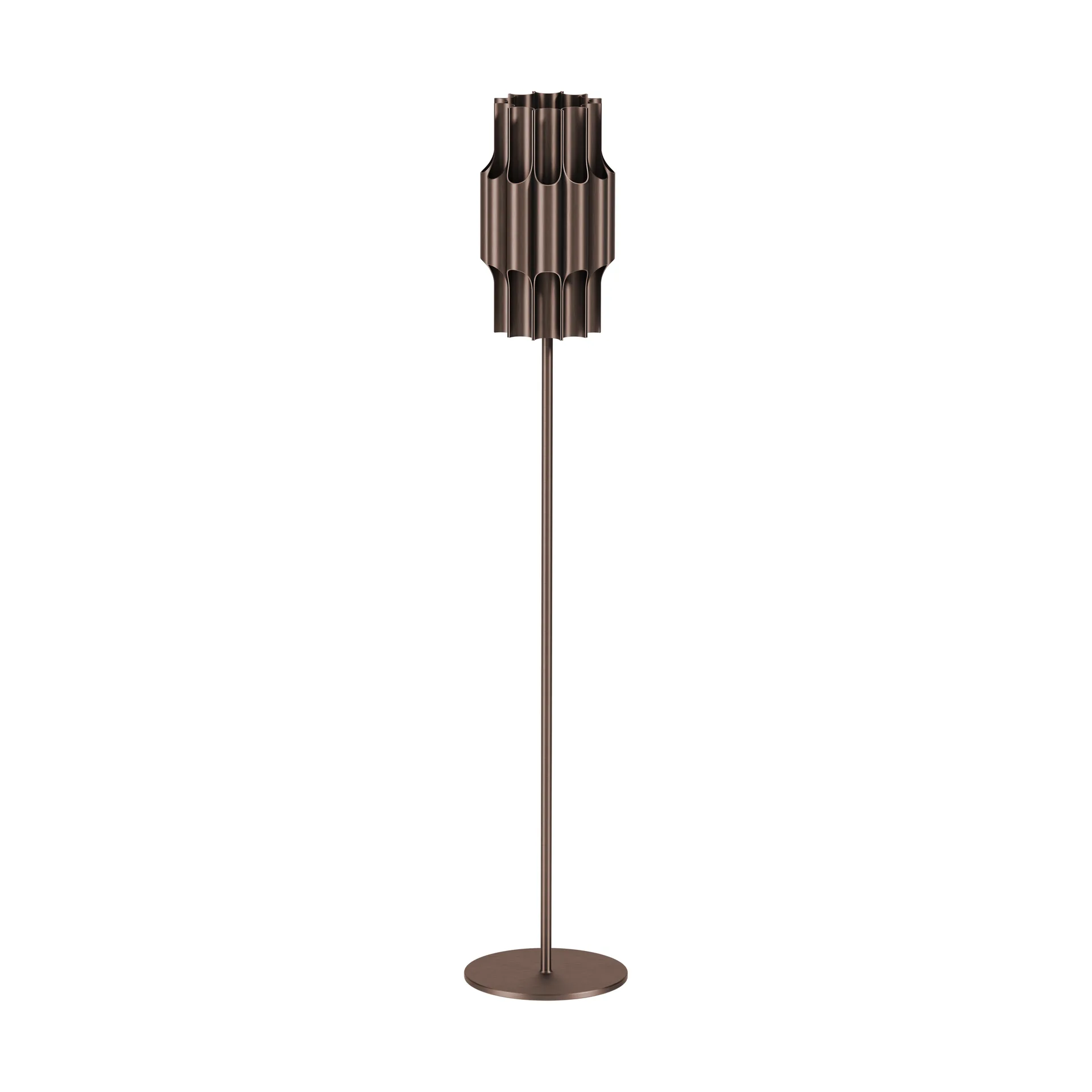 Pan 190 gulvlampe, Bronzed LYFA