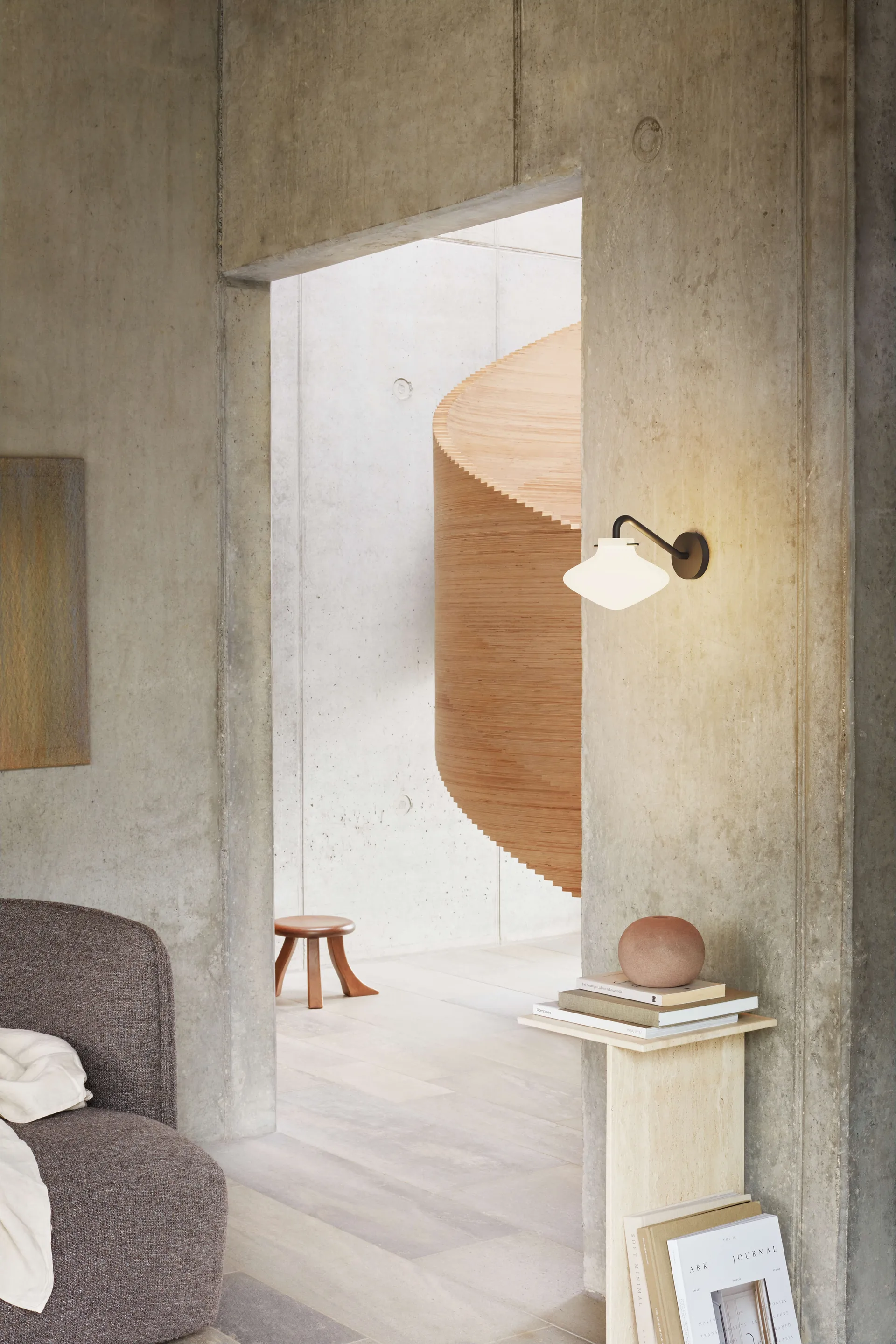 Repose 175 væglampe, Black LYFA