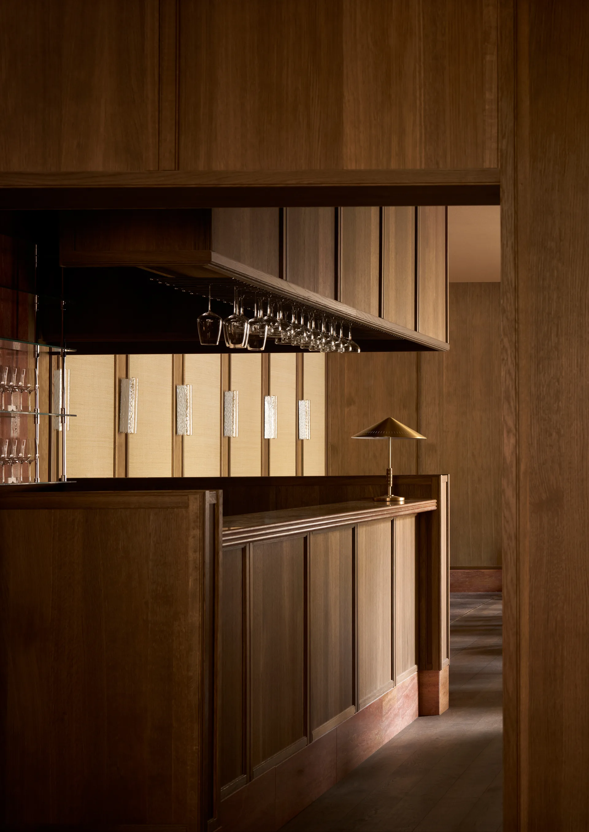 Ryff væglampe, Brass LYFA