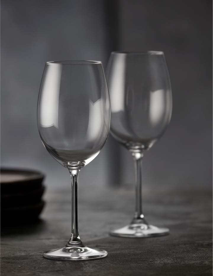 Clarity rødvinsglas 45 cl 4-pak - Clear - Lyngby Glas