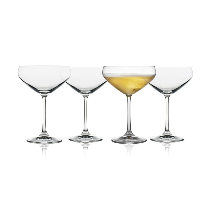 Juvel champagneglas coupe 34 cl 4-pak - Krystal - Lyngby Glas