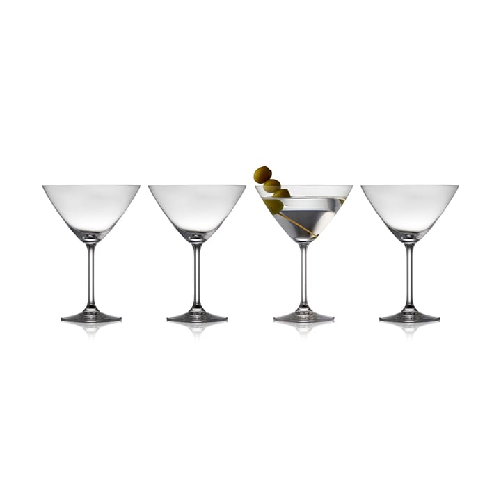 Juvel martiniglas 28 cl 4-pak - Krystal - Lyngby Glas