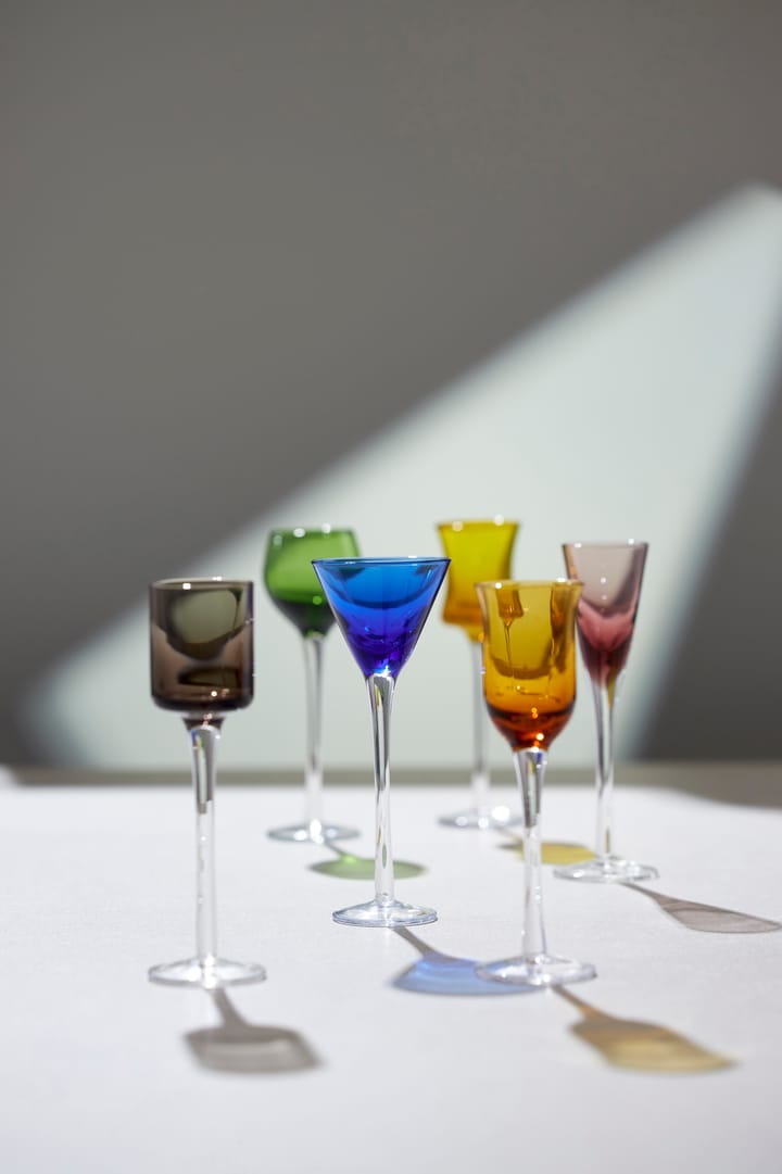 Lyngby Glas snapseglas 2,5-5 cl 6 dele, Mix Lyngby Glas