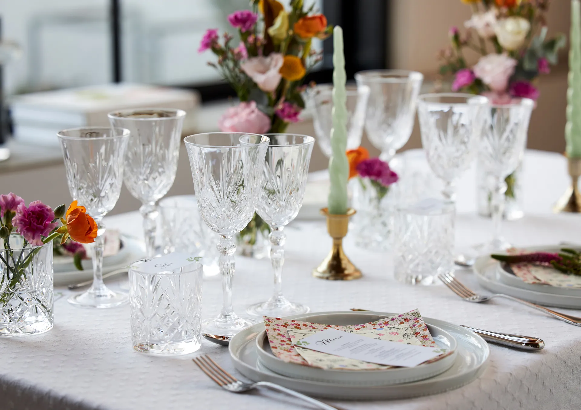 Melodia hvidvinsglas 21 cl 4-pak, Krystal Lyngby Glas