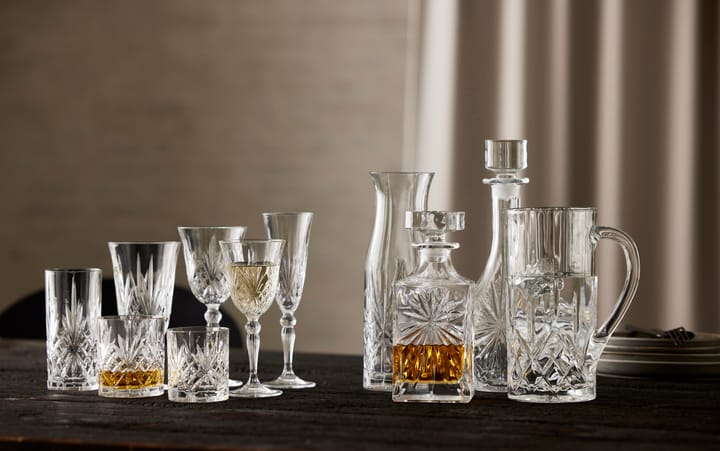 Melodia ølglas 40 cl 4-pak, Krystal Lyngby Glas