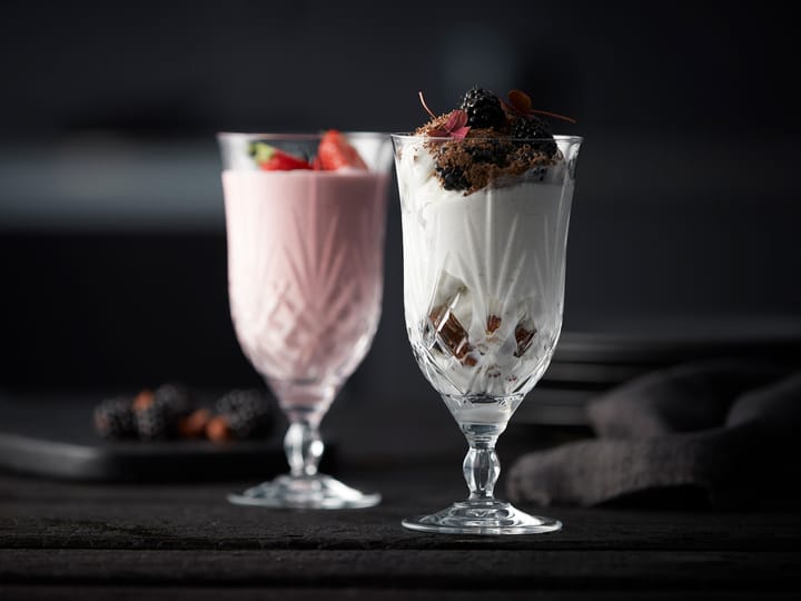 Melodia ølglas 40 cl 4-pak, Krystal Lyngby Glas